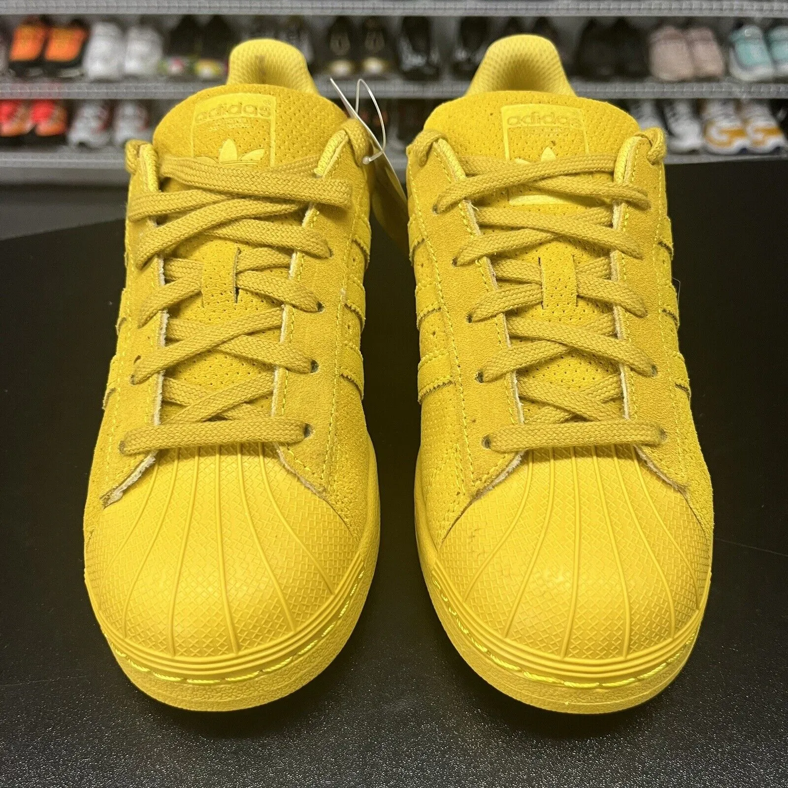 Adidas X Pharrell Superstar Supercolor Pack Yellow Men's Size 5.5
