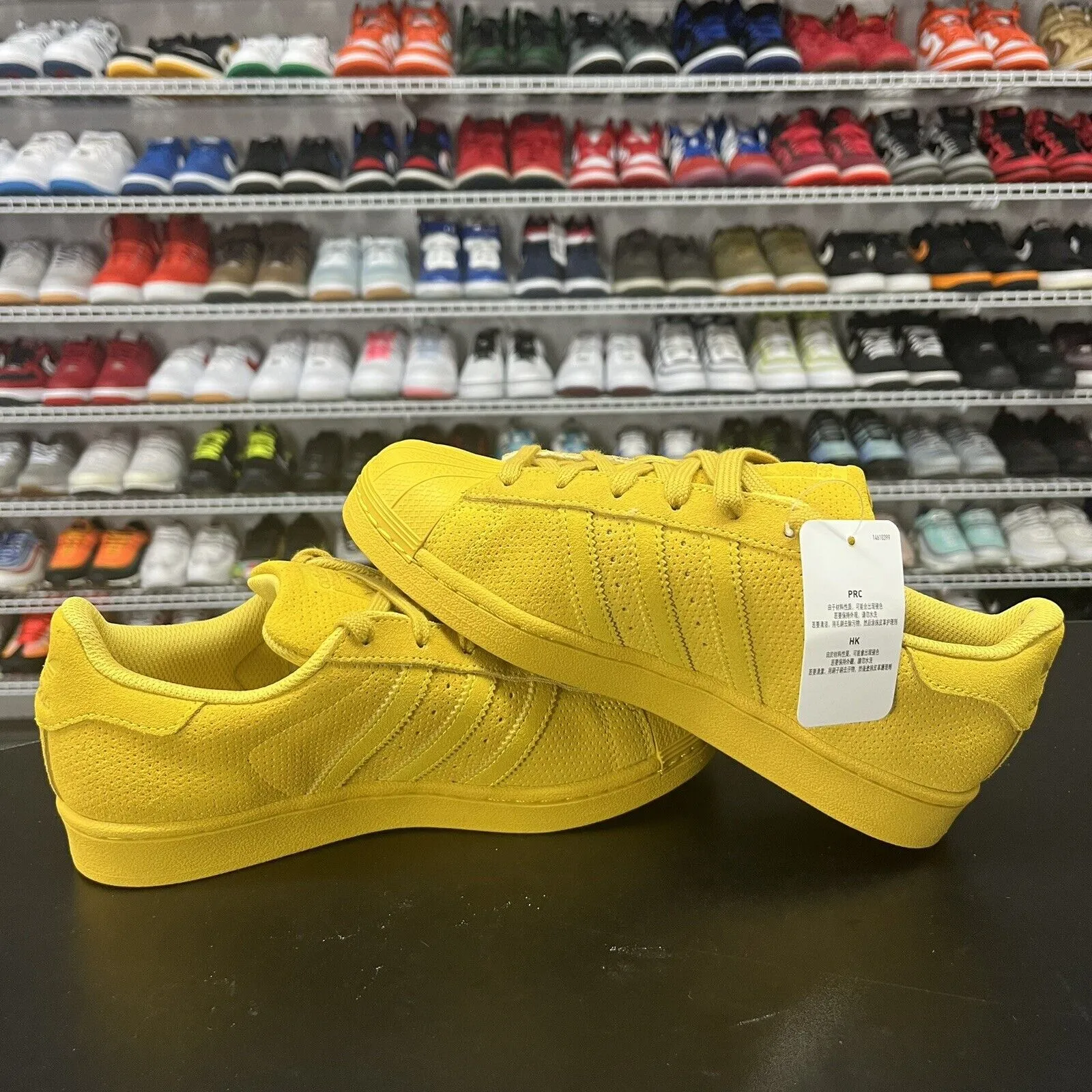 Adidas X Pharrell Superstar Supercolor Pack Yellow Men's Size 5.5