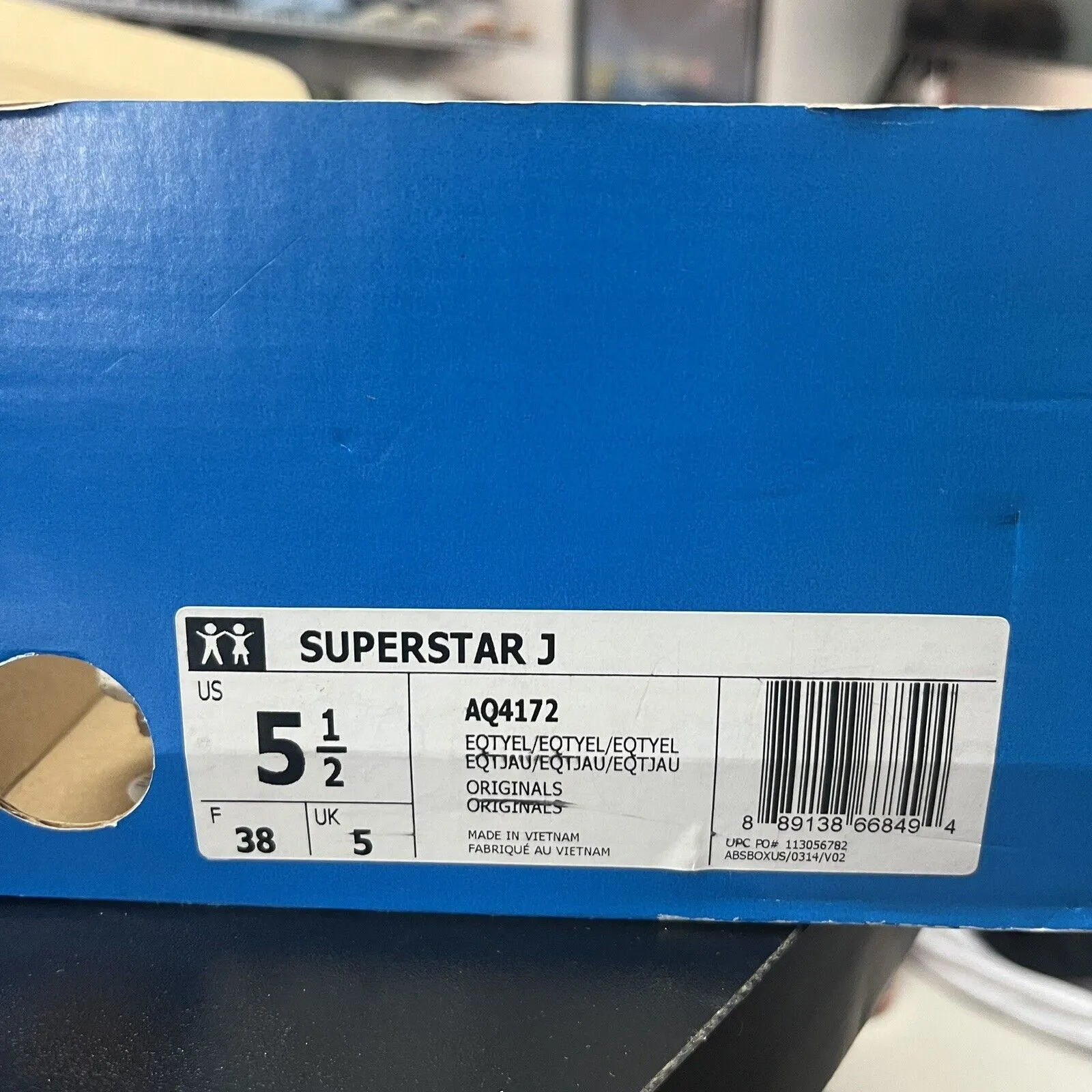 Adidas X Pharrell Superstar Supercolor Pack Yellow Men's Size 5.5