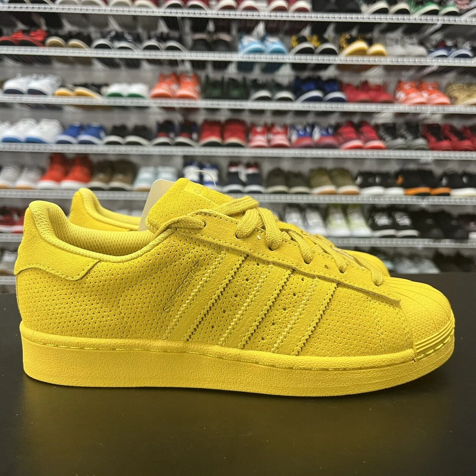Adidas X Pharrell Superstar Supercolor Pack Yellow Men's Size 5.5