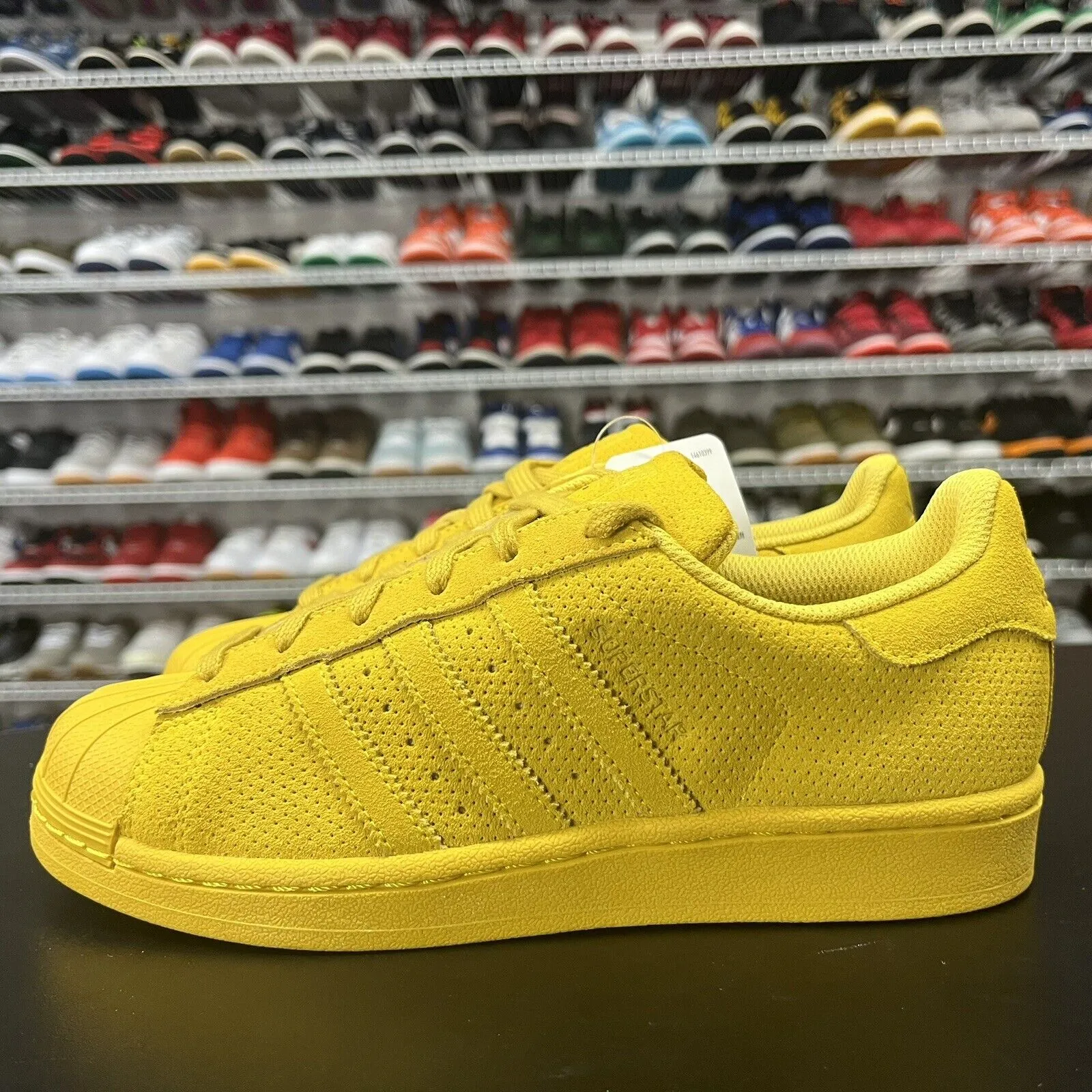 Adidas X Pharrell Superstar Supercolor Pack Yellow Men's Size 5.5