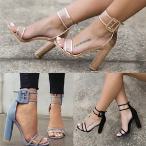 Block heels elegant Sandals