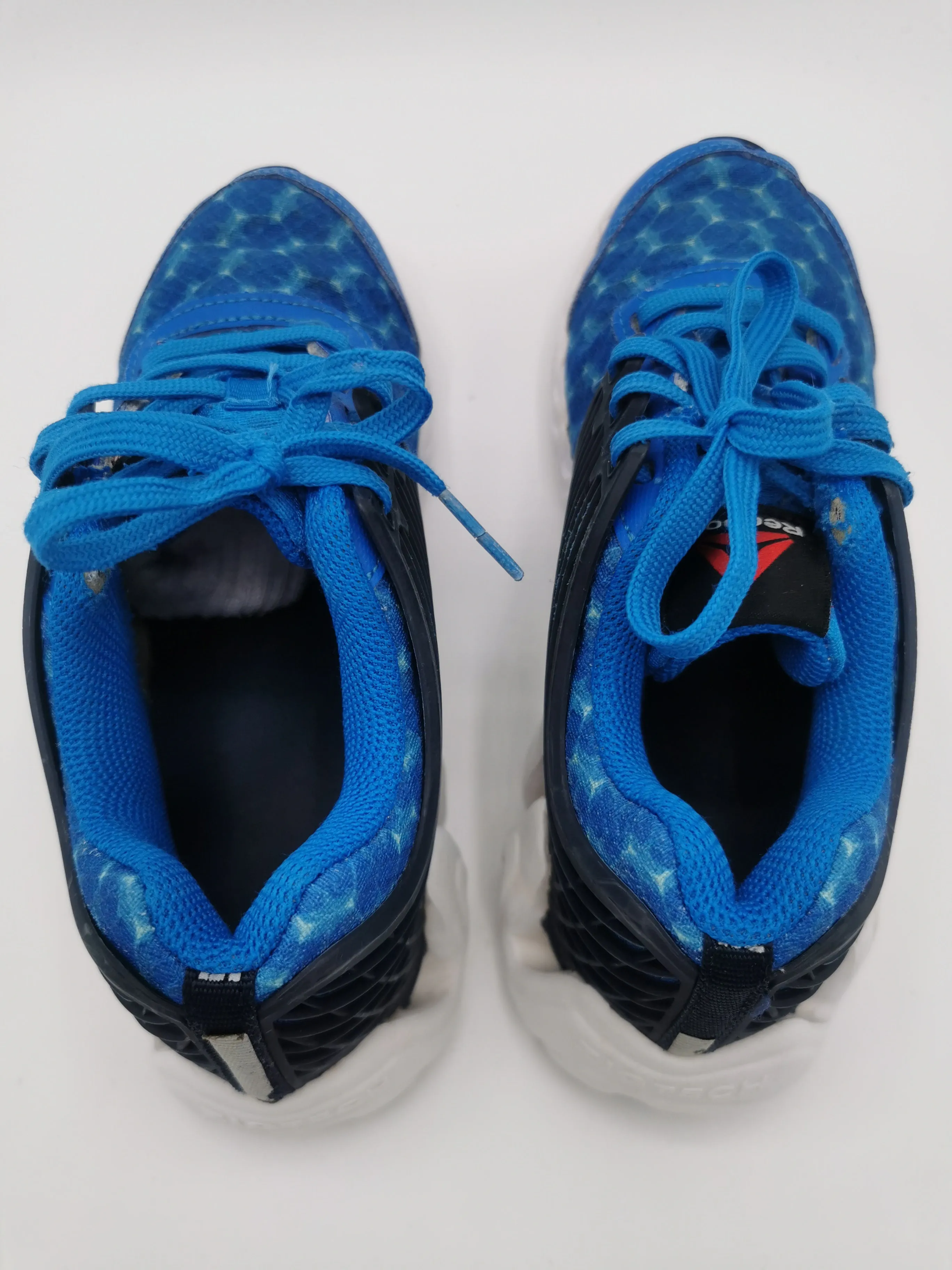 BOY SIZE 2 YOUTH - REEBOK, ZigTech Big N’ Fast EX Running Shoes VGUC B2