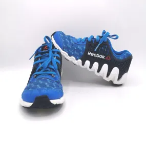 BOY SIZE 2 YOUTH - REEBOK, ZigTech Big N’ Fast EX Running Shoes VGUC B2