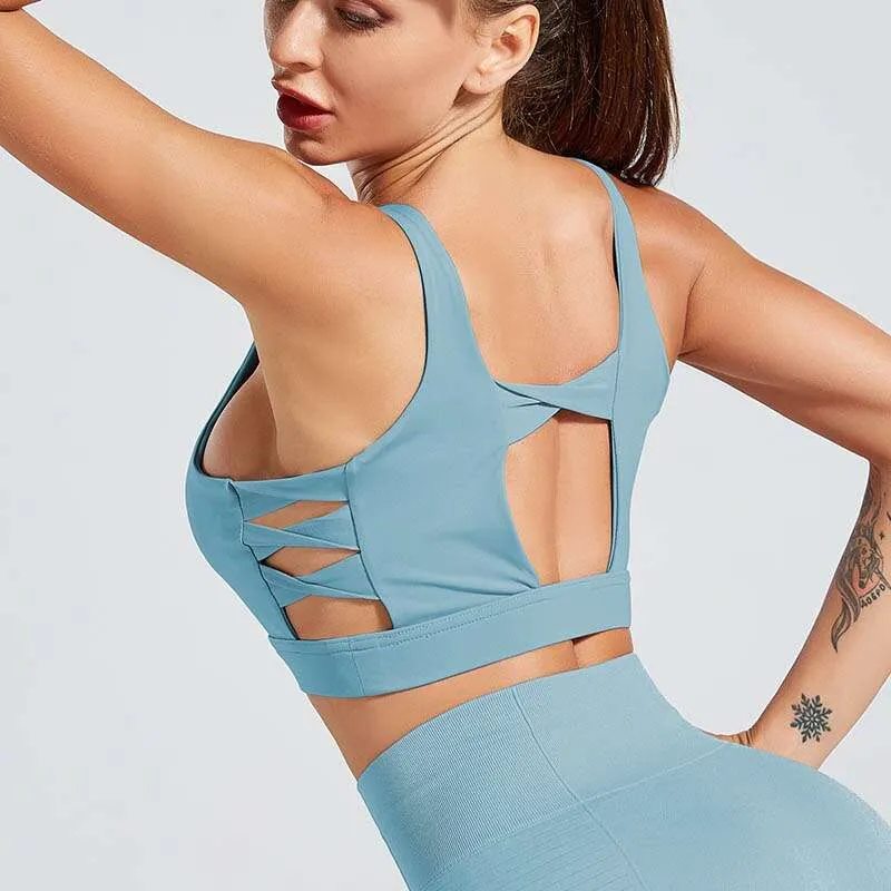 Breathable Fitness Shockproof Sports Bra