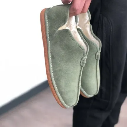 Breathable Round Toe Men Slip-on Shoes