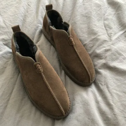 Breathable Round Toe Men Slip-on Shoes