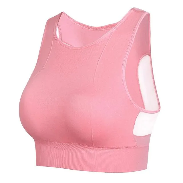 Breathable Shockproof Padded  Sports Bra