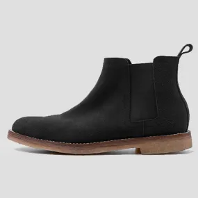 Chelsea Boots Black Suede