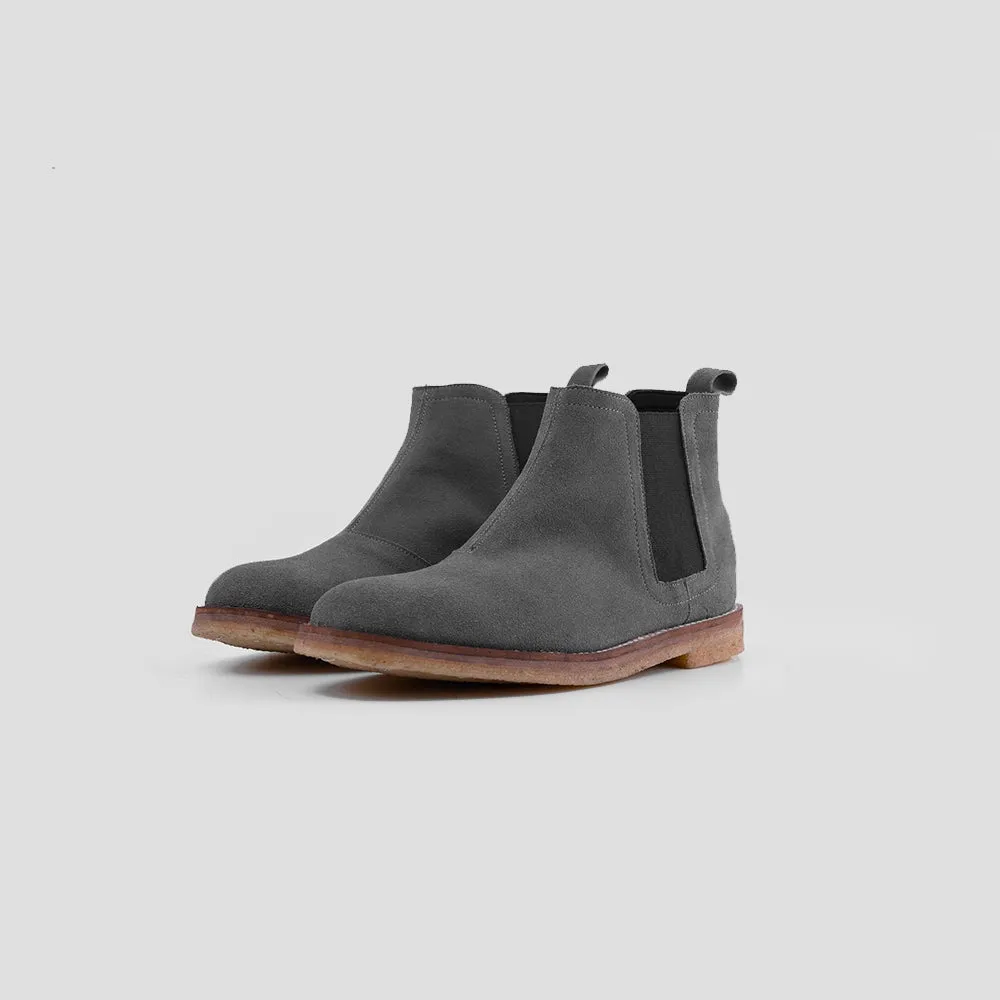 Chelsea Boots Dark Grey Suede