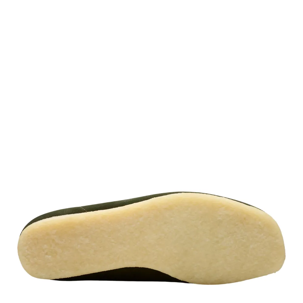 Clarks Men's Wallabee in Forest Green Suede
