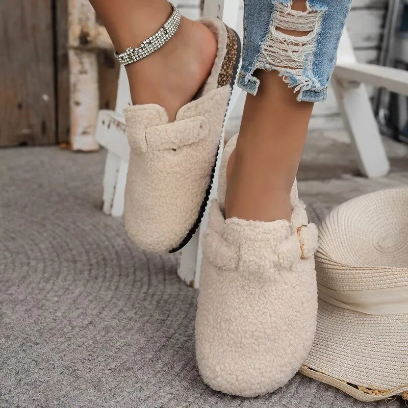 CozyCushion Plush Slippers : Soft, Comfortable, Warm