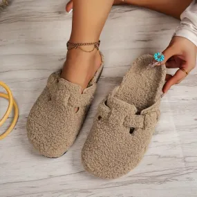 CozyCushion Plush Slippers : Soft, Comfortable, Warm
