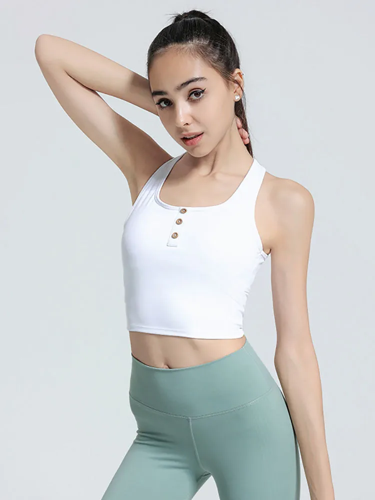 Dance Bra Shockproof High Strength Running Vest Fitness Yoga Underwear