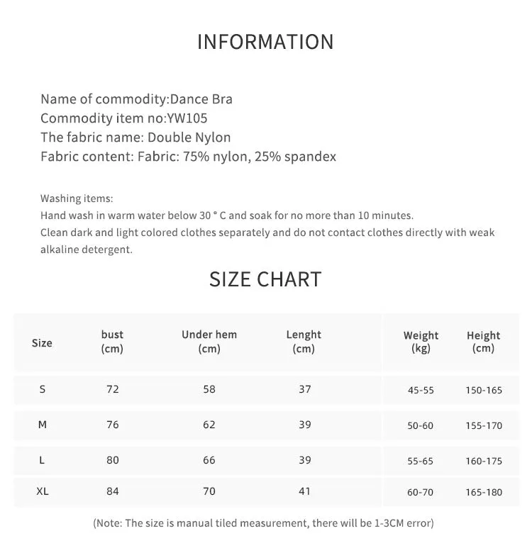 Dance Bra Shockproof High Strength Running Vest Fitness Yoga Underwear