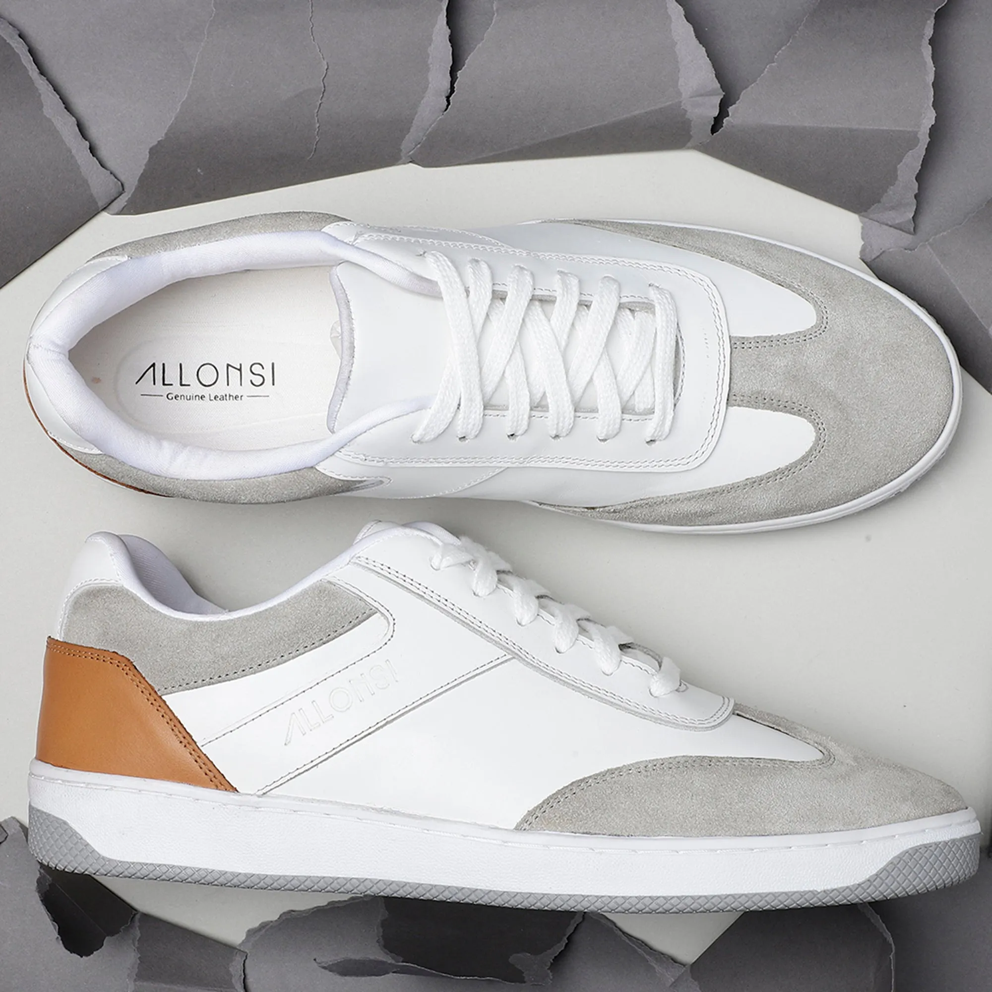 Eden Leather Sports Sneakers