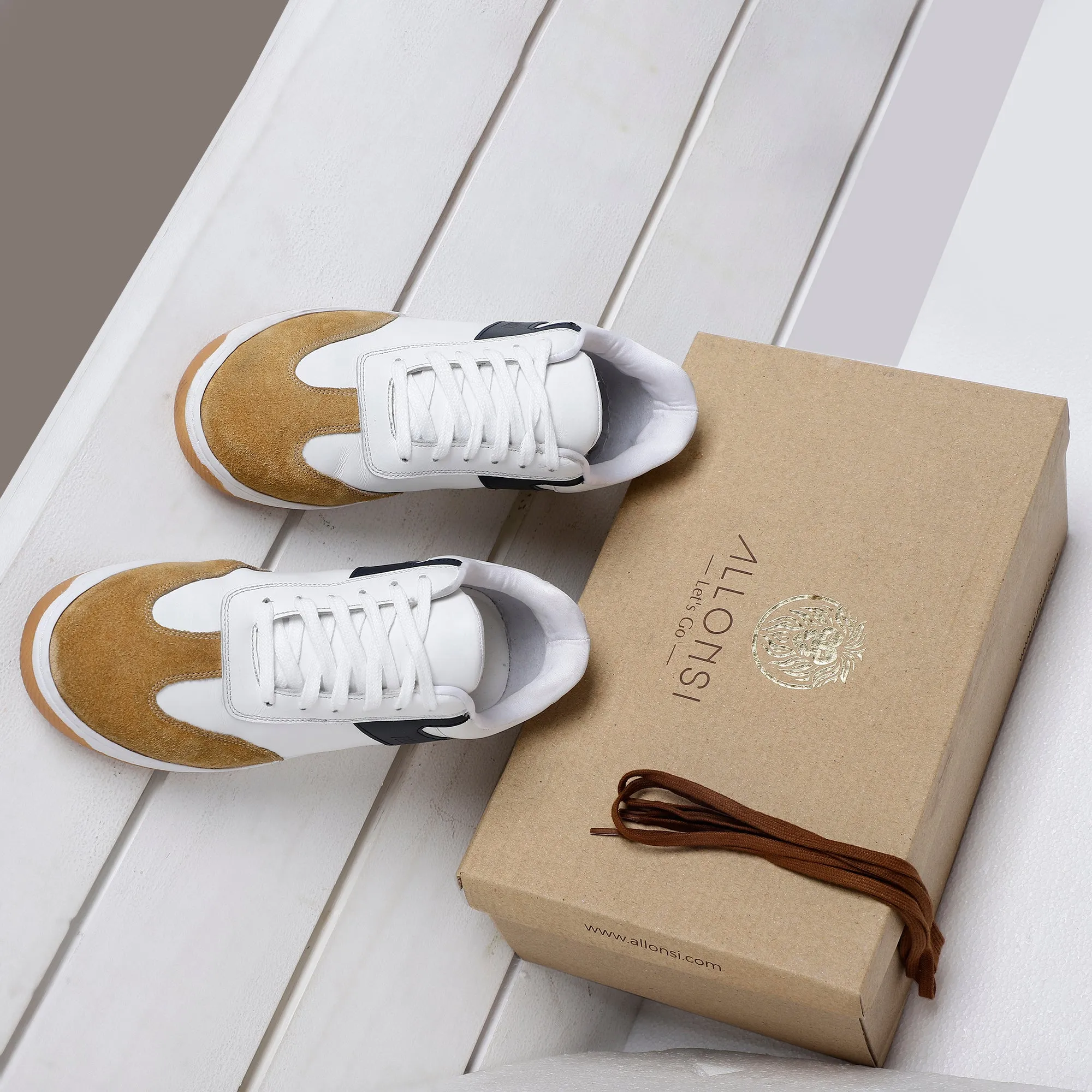 Eden Leather Sports Sneakers