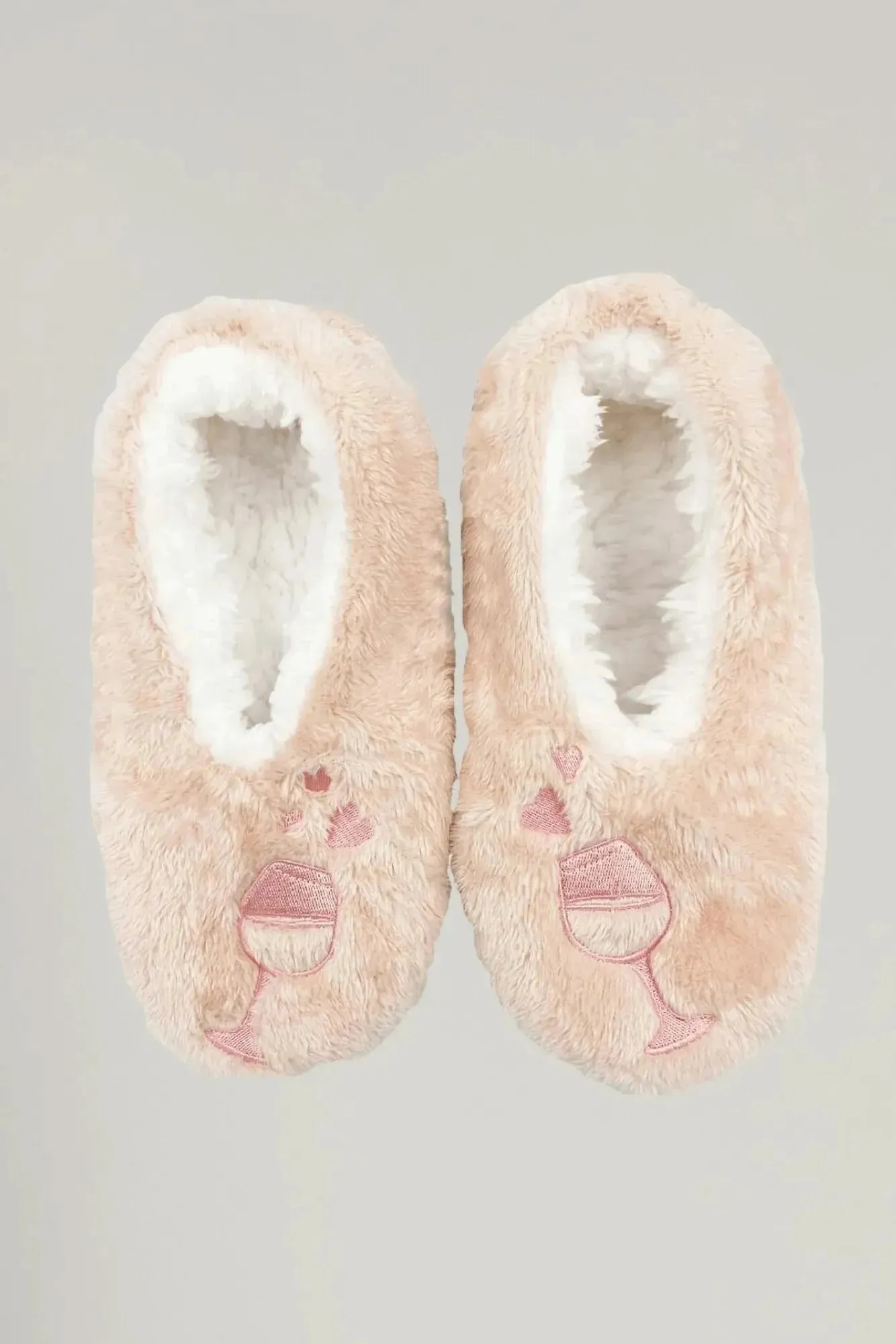 Faceplant Footsies Wine a Little Classic Slippers