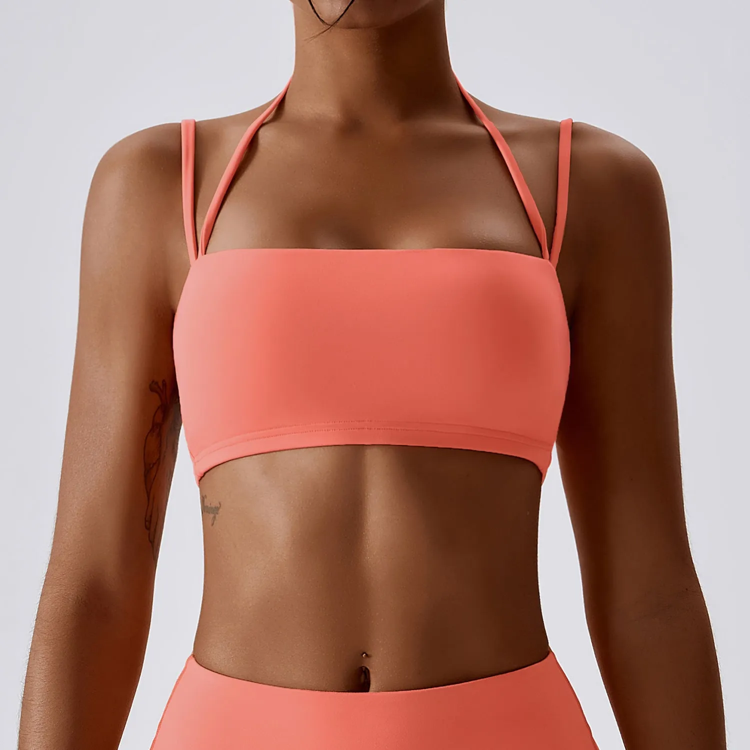 Fitness Vest Shockproof Tight Yoga Bra Outdoor Running Beauty Back Exercise Underwear