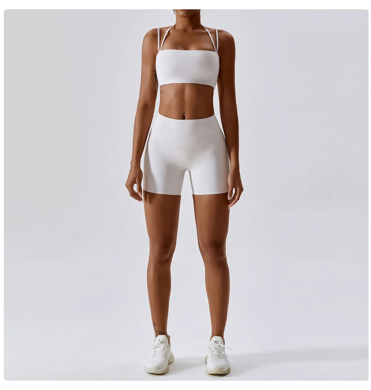 Fitness Vest Shockproof Tight Yoga Bra Outdoor Running Beauty Back Exercise Underwear