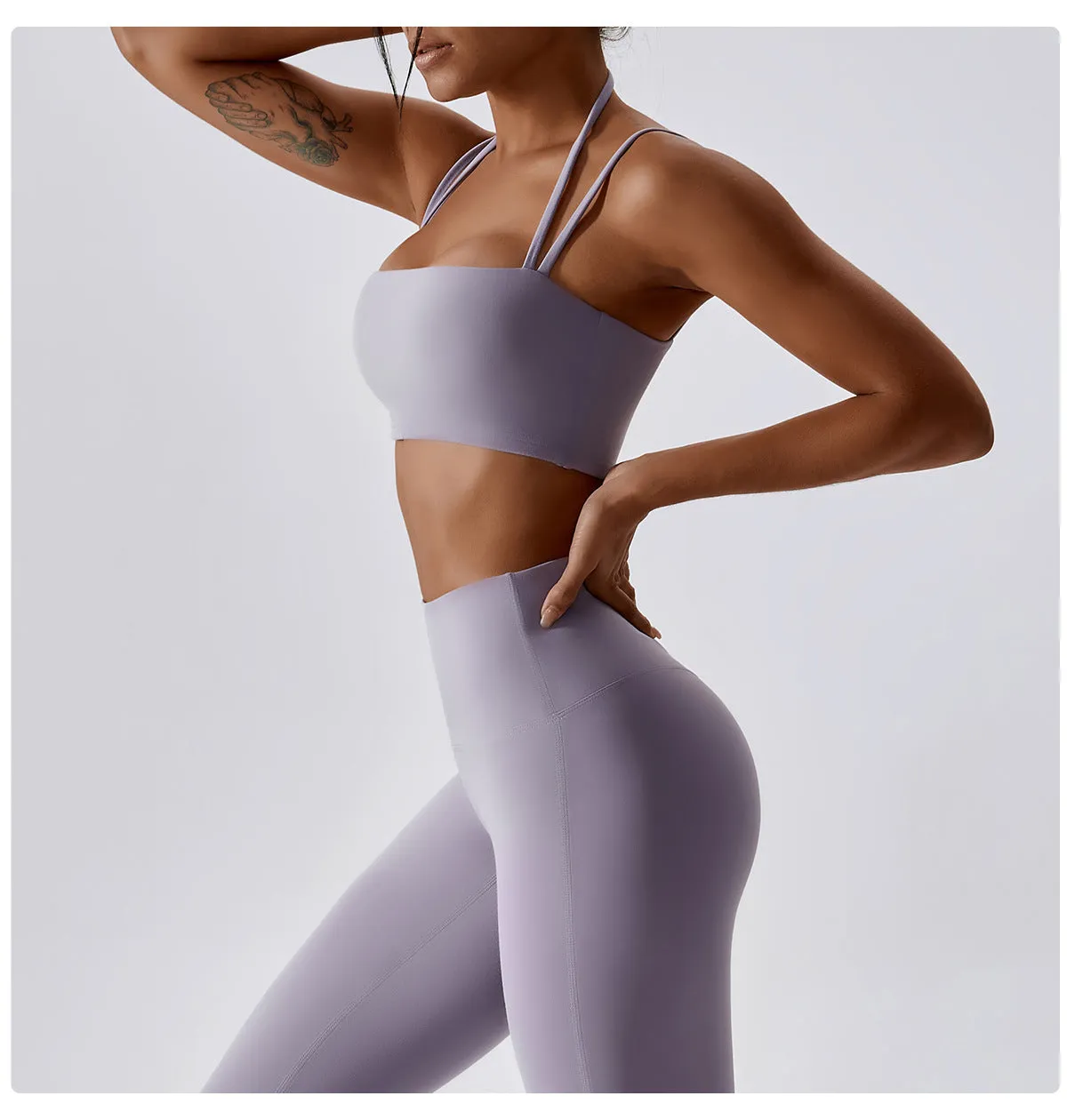Fitness Vest Shockproof Tight Yoga Bra Outdoor Running Beauty Back Exercise Underwear