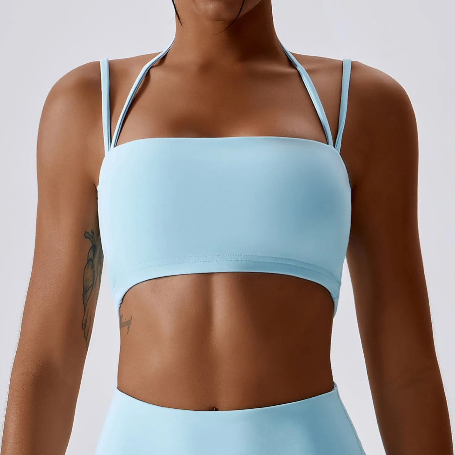 Fitness Vest Shockproof Tight Yoga Bra Outdoor Running Beauty Back Exercise Underwear