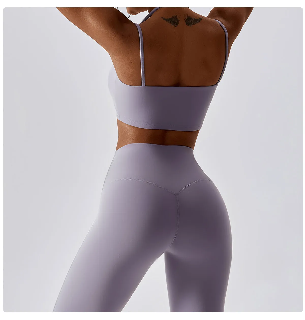 Fitness Vest Shockproof Tight Yoga Bra Outdoor Running Beauty Back Exercise Underwear