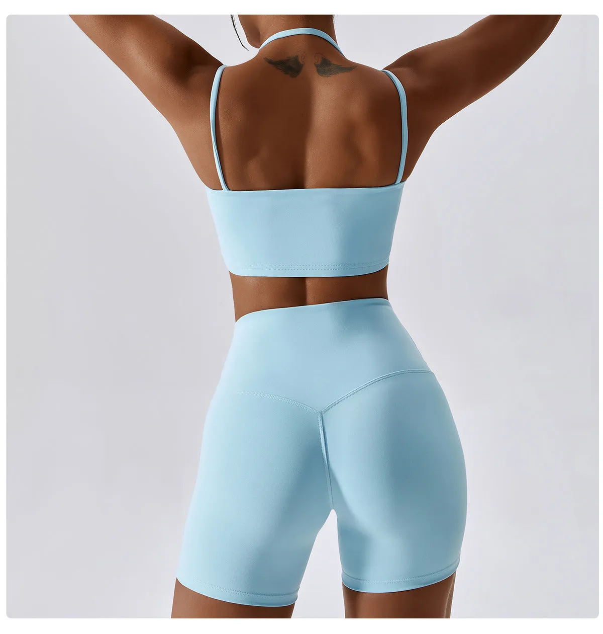 Fitness Vest Shockproof Tight Yoga Bra Outdoor Running Beauty Back Exercise Underwear
