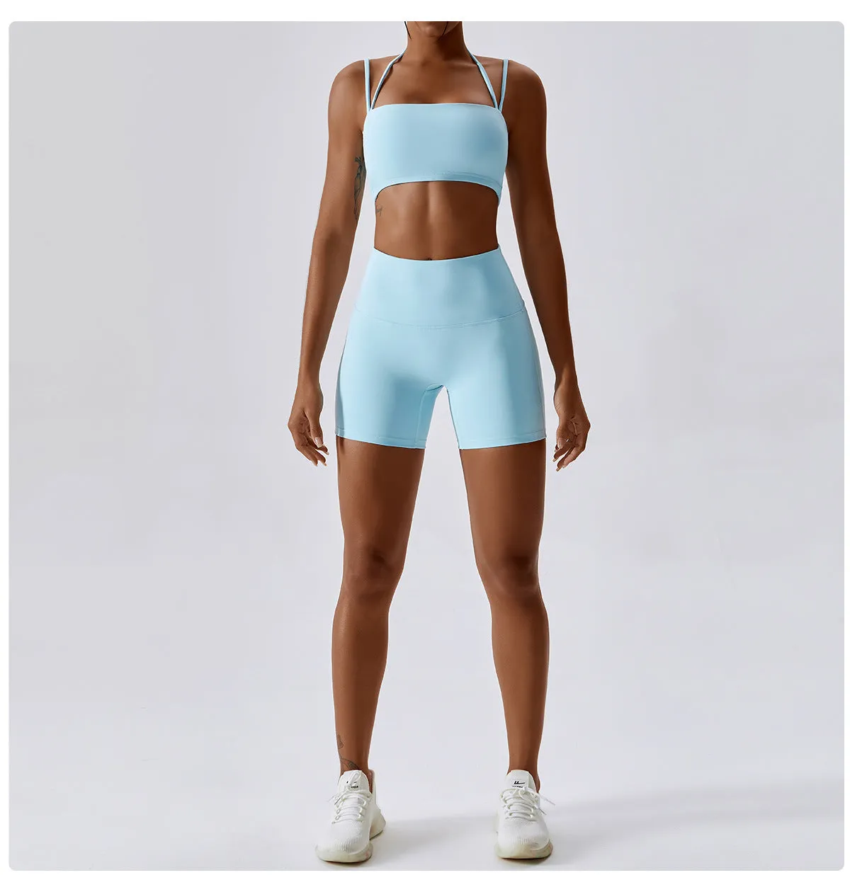 Fitness Vest Shockproof Tight Yoga Bra Outdoor Running Beauty Back Exercise Underwear