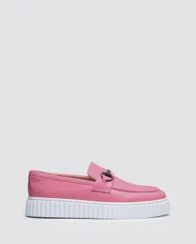 IQUE LOAFERS PINK LEATHER