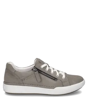 Josef Seibel Women's Claire 03 Lace & Zip Sneakers- Taupe
