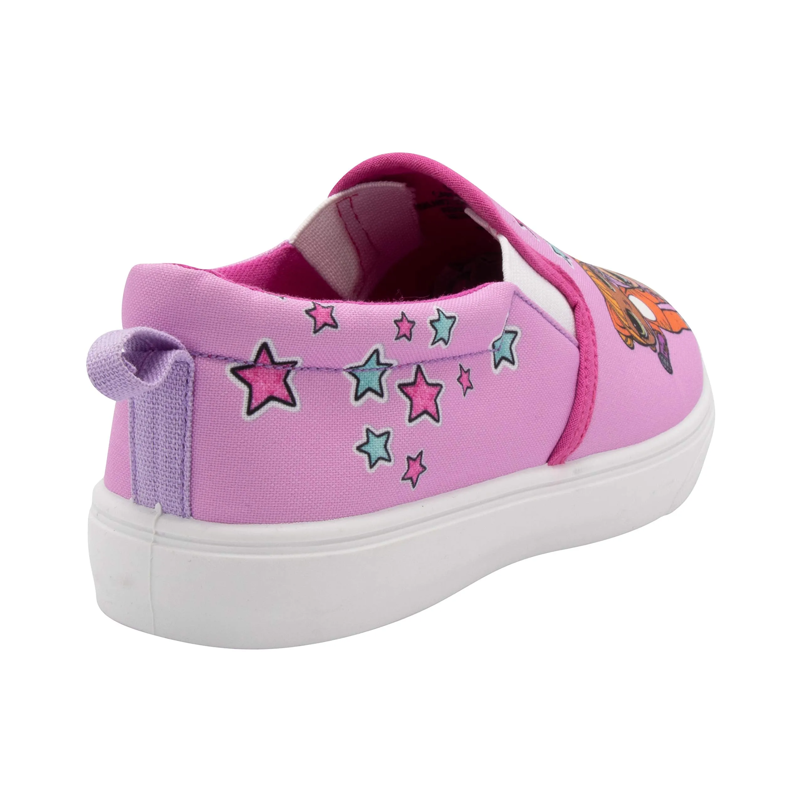 L.O.L. Surprise! Girls Slip-On Canvas Sneaker; Pink Size 3