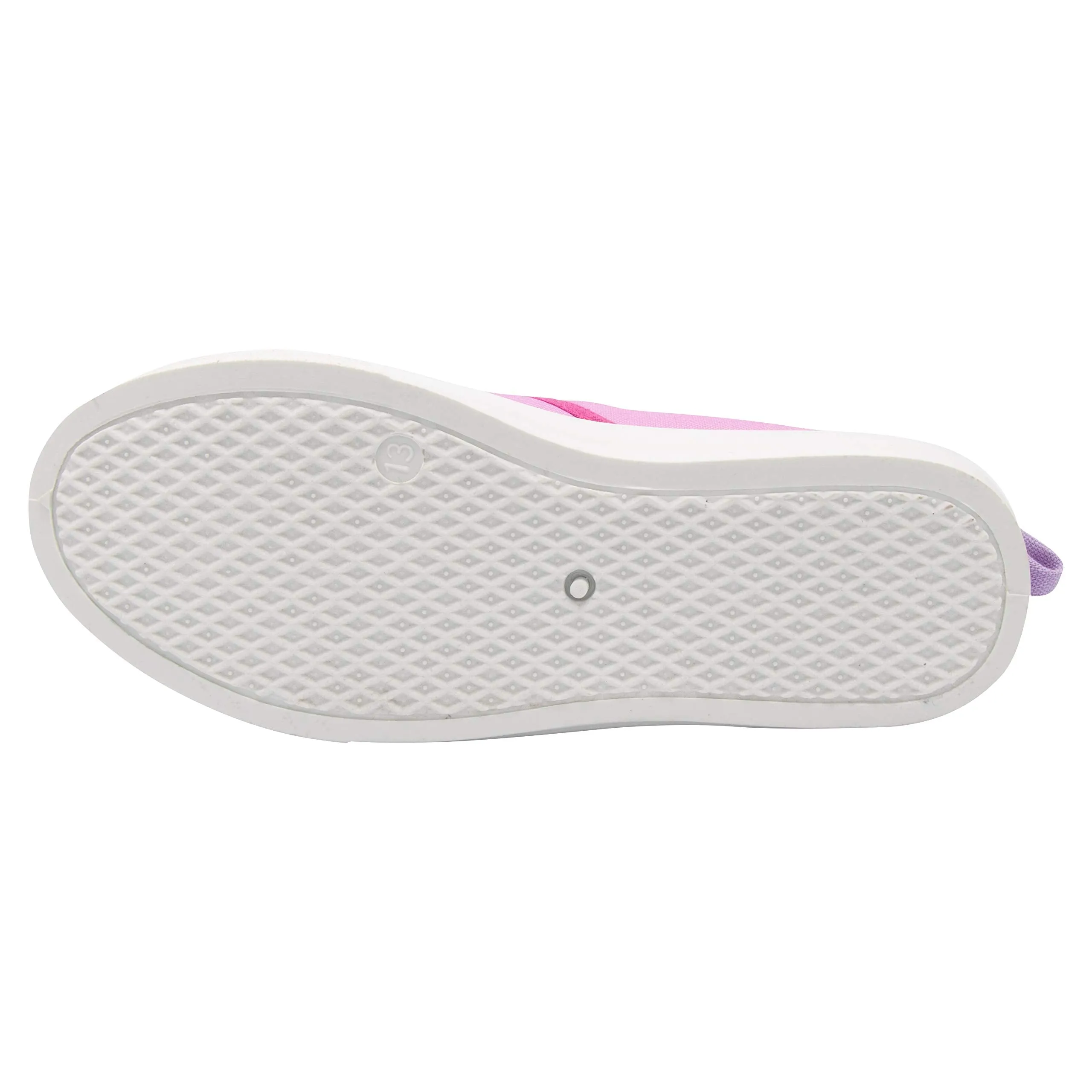 L.O.L. Surprise! Girls Slip-On Canvas Sneaker; Pink Size 3