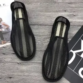 Men's Summer Breathable Mesh Loafers - Anti-Odor, Soft Sole, Casual Shoes