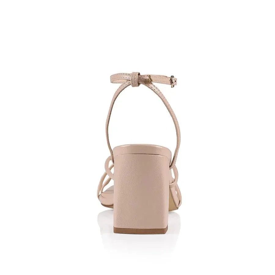 Nakita Block Heel Nude