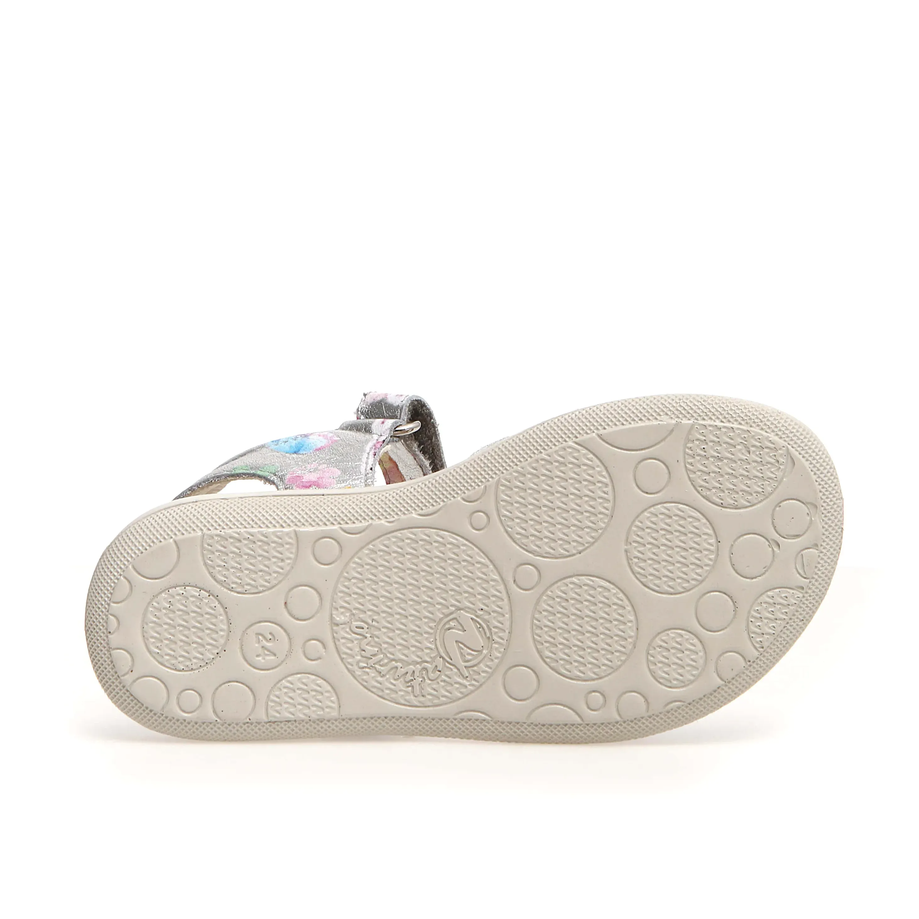 Naturino Houdan Girl's Sandals - Metallic Silver Dream Print