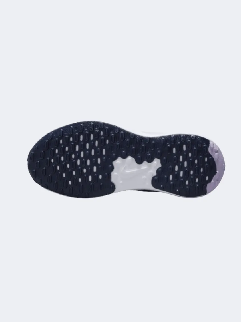 Nike Revolution 7 Ps Boys Running Shoes Grey/Lilac/Navy