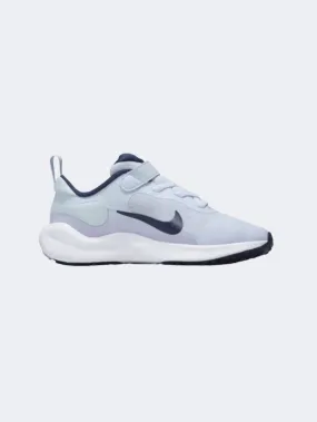Nike Revolution 7 Ps Boys Running Shoes Grey/Lilac/Navy