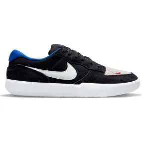 Nike SB Force 58 Skateboard Shoe - Black/Photon Dust-Sport Royal