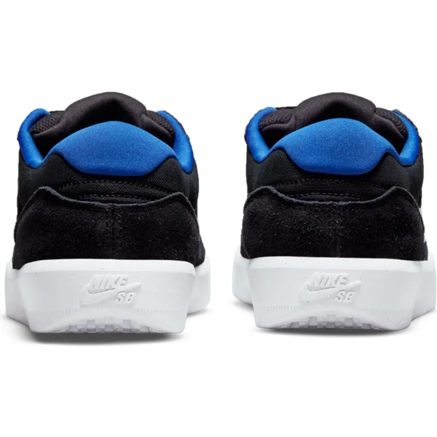 Nike SB Force 58 Skateboard Shoe - Black/Photon Dust-Sport Royal