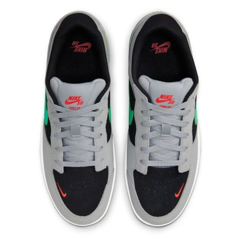 Nike SB Force 58 Skateboard Shoe - Wolf Grey/Light Menta-Black-Wolf Grey