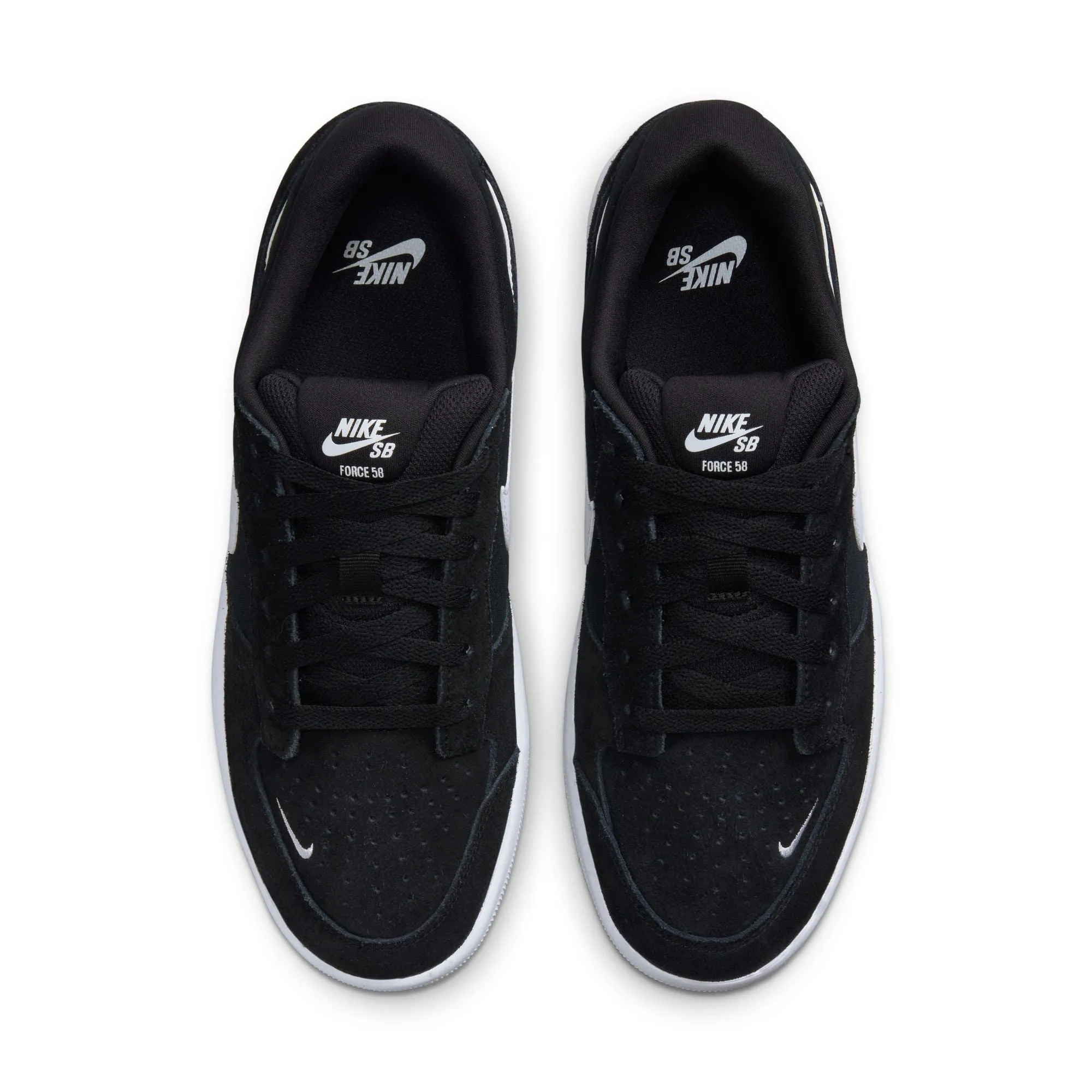 Nike SB - Force 88 in Black/Black/White