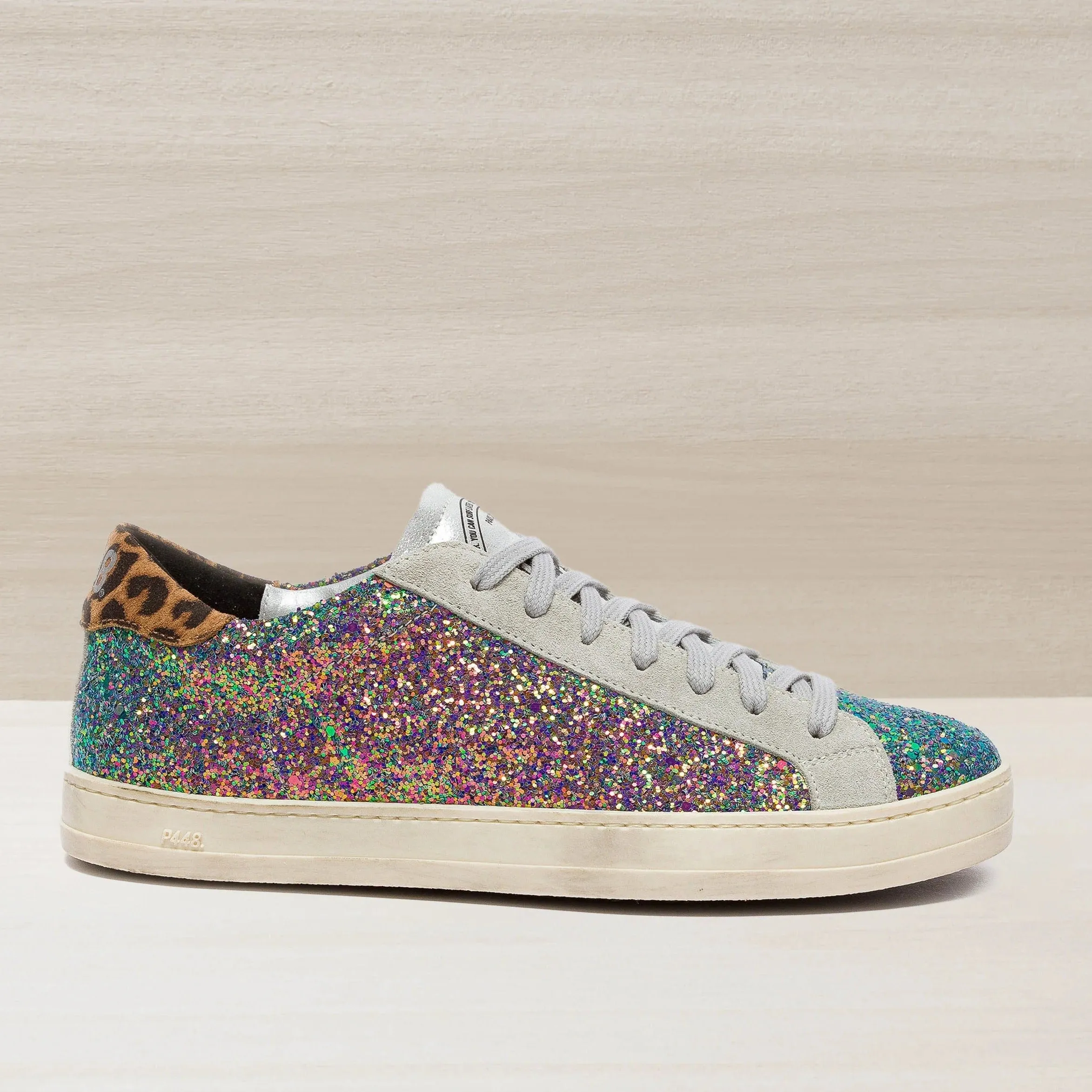 P448 John Multi Glitter sneaker
