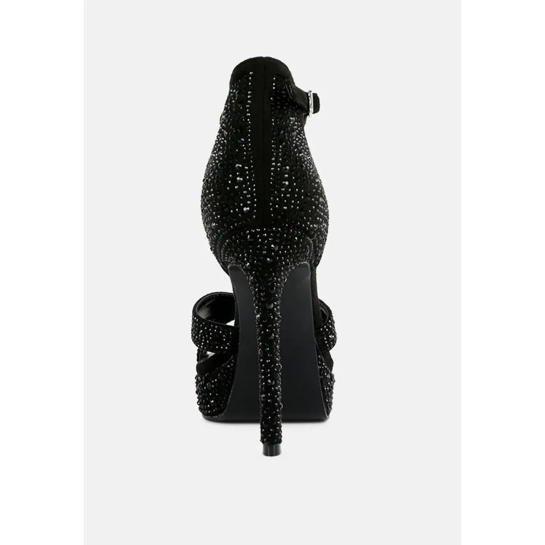 Regalia Rhinestone Embellished Stiletto Sandals