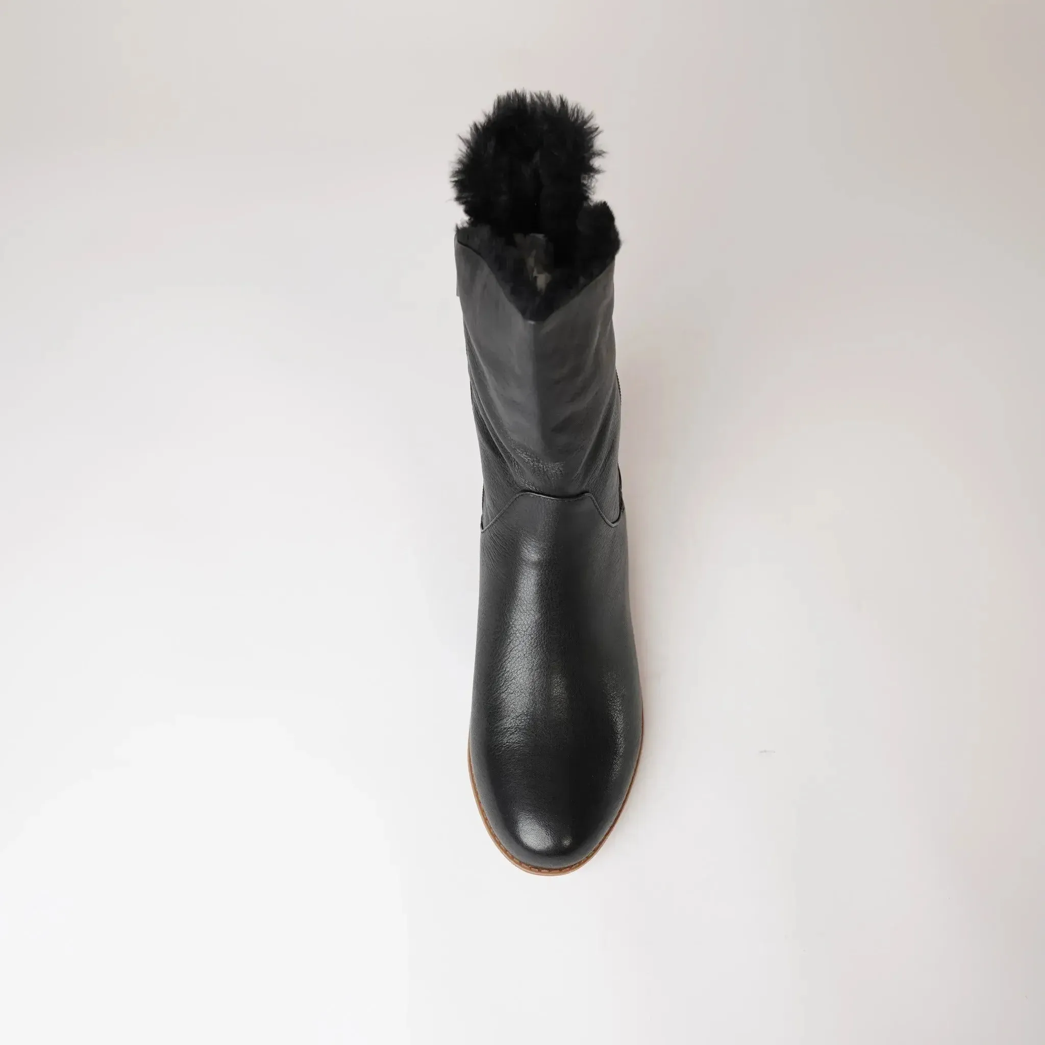 Rudo New Black Leather Boots