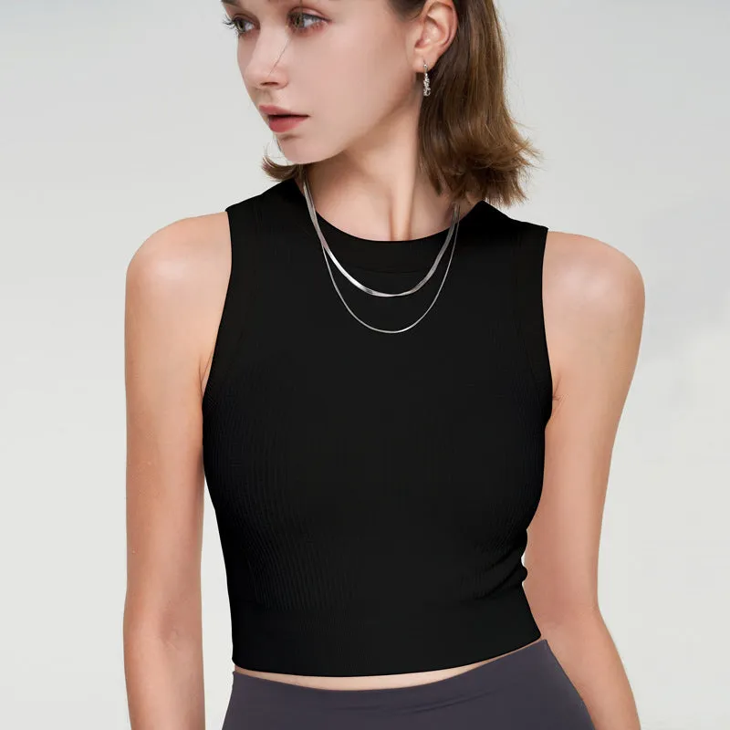 Seamless Sports Vest Women's Shockproof