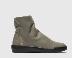 Softinos Leather Ankle Boots Military