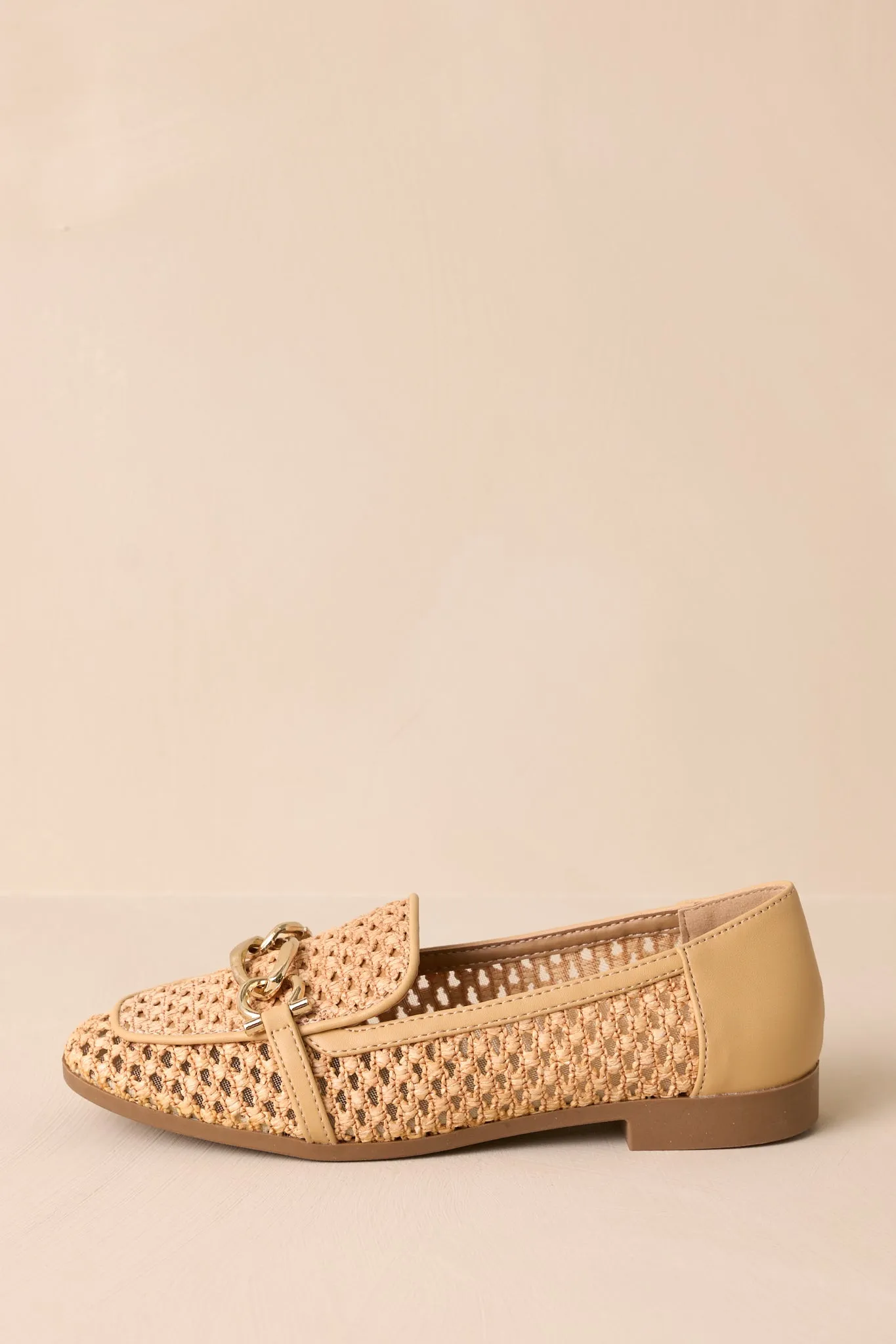 Stick To Your Word Natural Woven Loafer