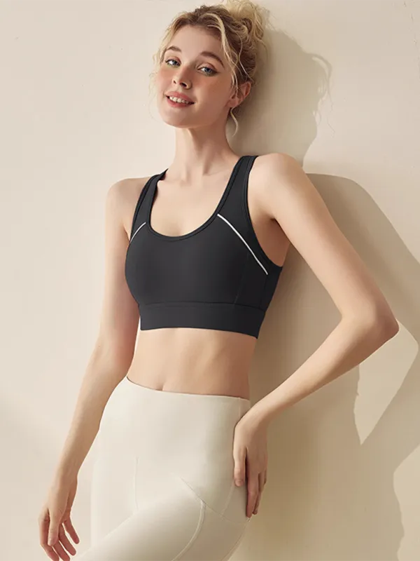Yasmin Running Fitness Vest Shockproof Push-Up Sports Bra