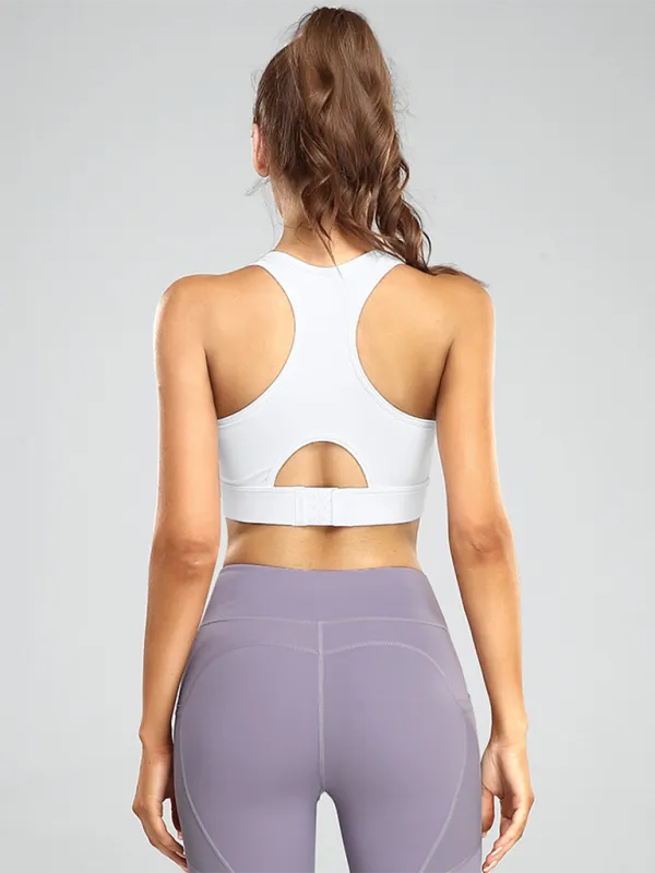 Yasmin Running Fitness Vest Shockproof Push-Up Sports Bra